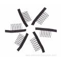 7 Teeth Stainless Steel Wig Combs For Wig